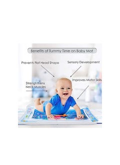 ORiTi ORiTi Inflatable Tummy Time Premium Water mat Infants and Toddlers is The Perfect Fun time Play Activity Center Your Baby's Stimulation Growth  - Image 4