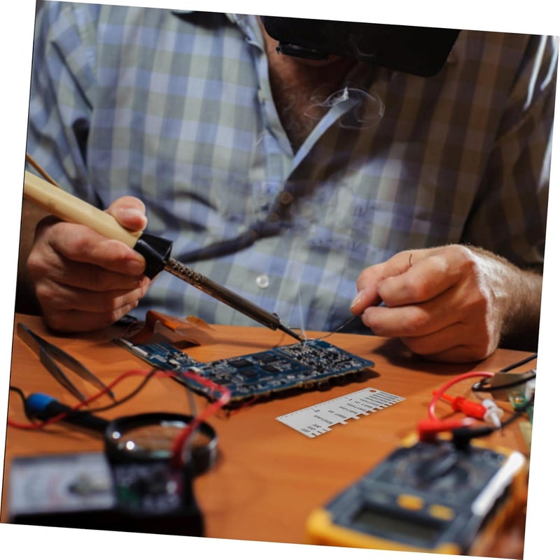 Stainless Steel Welding Thickness Gauge 2pcs Precision Wire Measurement Tool - Image 4