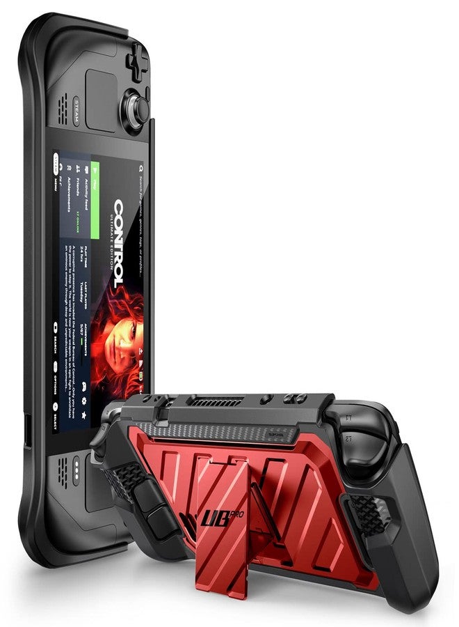 SUPCASE [Unicorn Beetle Pro Series] Case Designed for Steam Deck (2022) / Steam Deck OLED(2023), Rugged Slim Protective Case with Kickstand - Guldan - Image 1