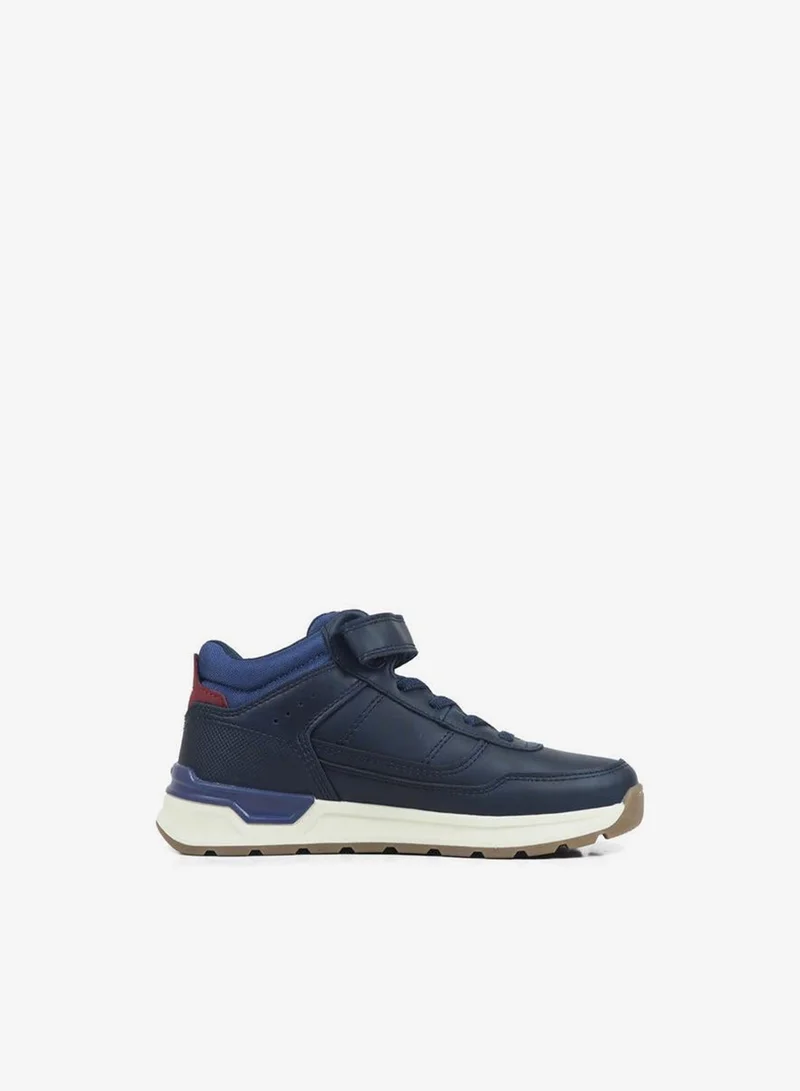 جاب Boys Jack Hook & Loop High Top Sneakers