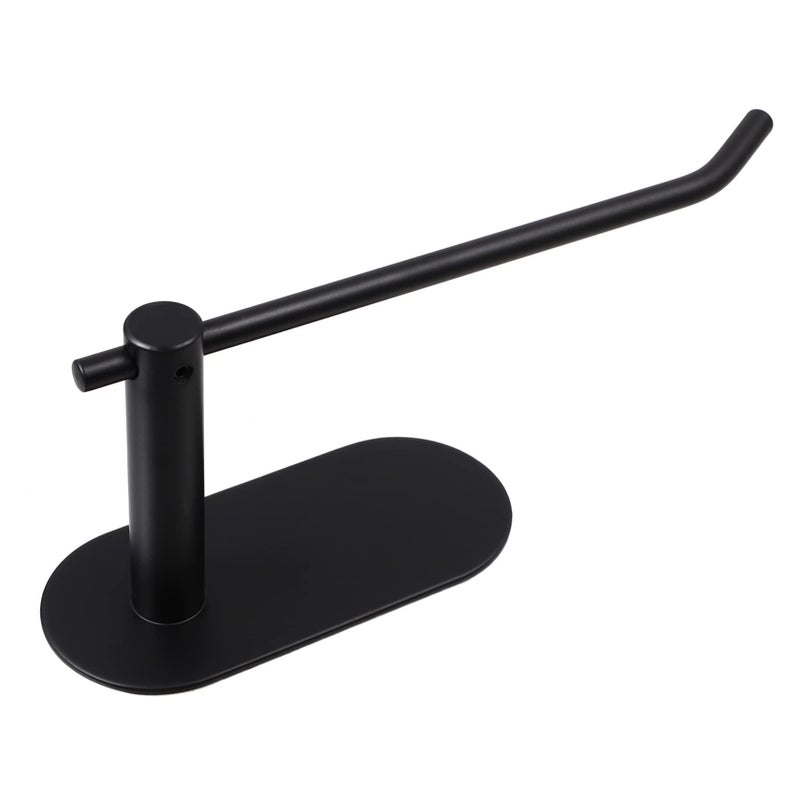 Silver Wall Mounted Towel Rack and Toilet Paper Holder Bathroom Decor - Image 1