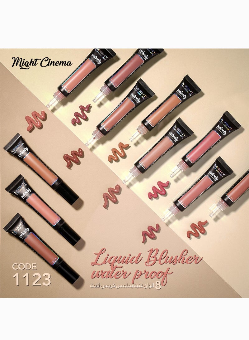 Waterproof liquid blusher 15 grams from Might Cinema 104