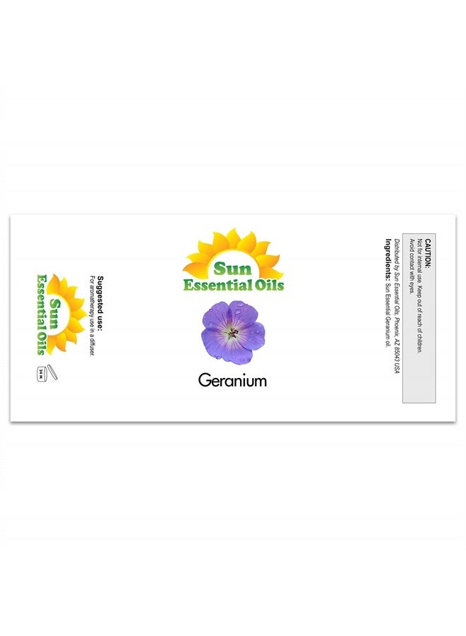 Sun Essential Oils 8oz - Geranium Essential Oil - 8 Fluid Ounces - Image 2