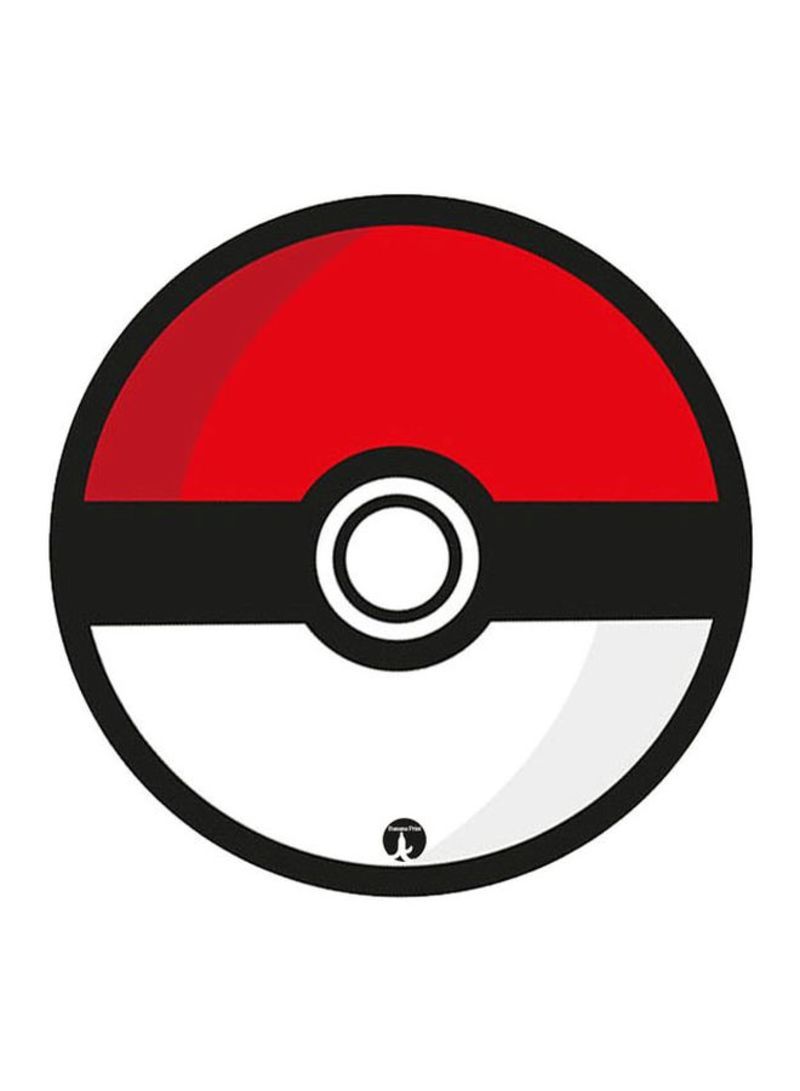 RKN Pokemon Printed Mousepad Red/White