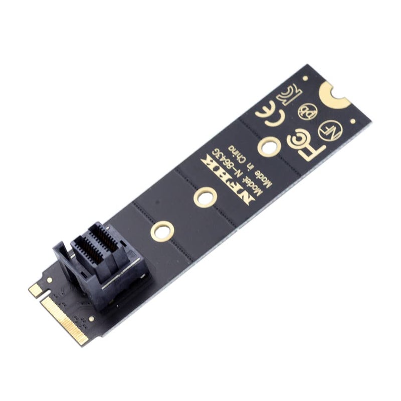 NFHK 22x80mm U2 Kit SFF8639 NVME PCIe40 SSD Adapter for Mainboard SSD 750 p3600 p3700 M2 SFF8643 Mini SAS HD - Image 2