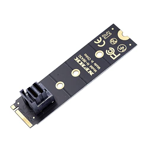 NFHK 22x80mm U2 Kit SFF8639 NVME PCIe40 SSD Adapter for Mainboard SSD 750 p3600 p3700 M2 SFF8643 Mini SAS HD - Image 1