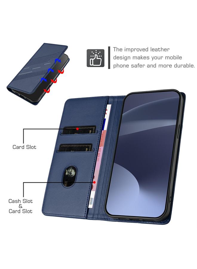 S-TOP Case For Redmi 10A / 9C Embossed Multi-functional Wallet Retro Leather Phone Case - Image 4