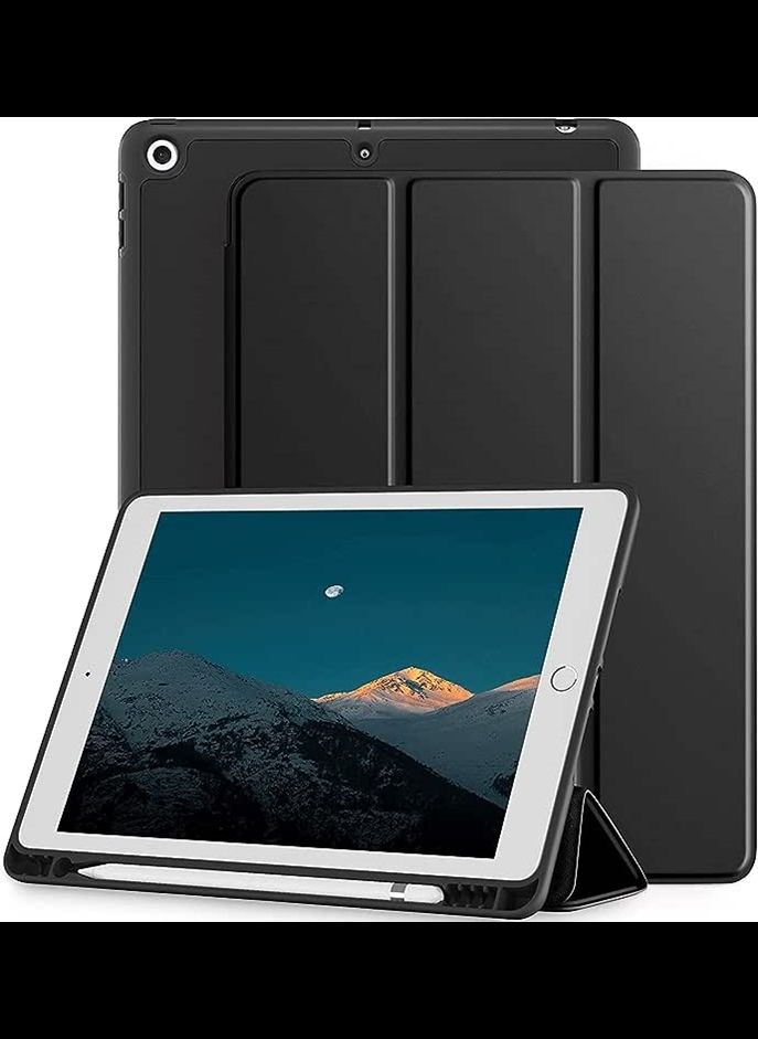 TPU Case for iPad 9th/8th/7th Generation, iPad 10.2in 2021/2020/2019(Black)