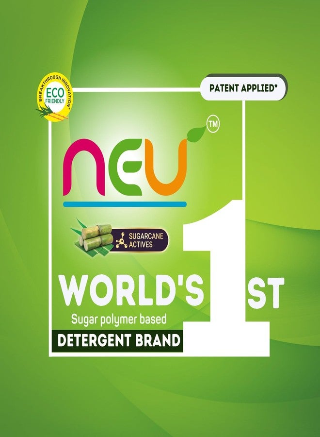 NEU Front-Load Detergent Powder - Low Foam Formula | Deep Clean | Eco-Friendly | Removes All Stains For Front Load Machines | | Safe for Baby Clothes | Washing Powder 1kg (Pack of 4) - Image 5