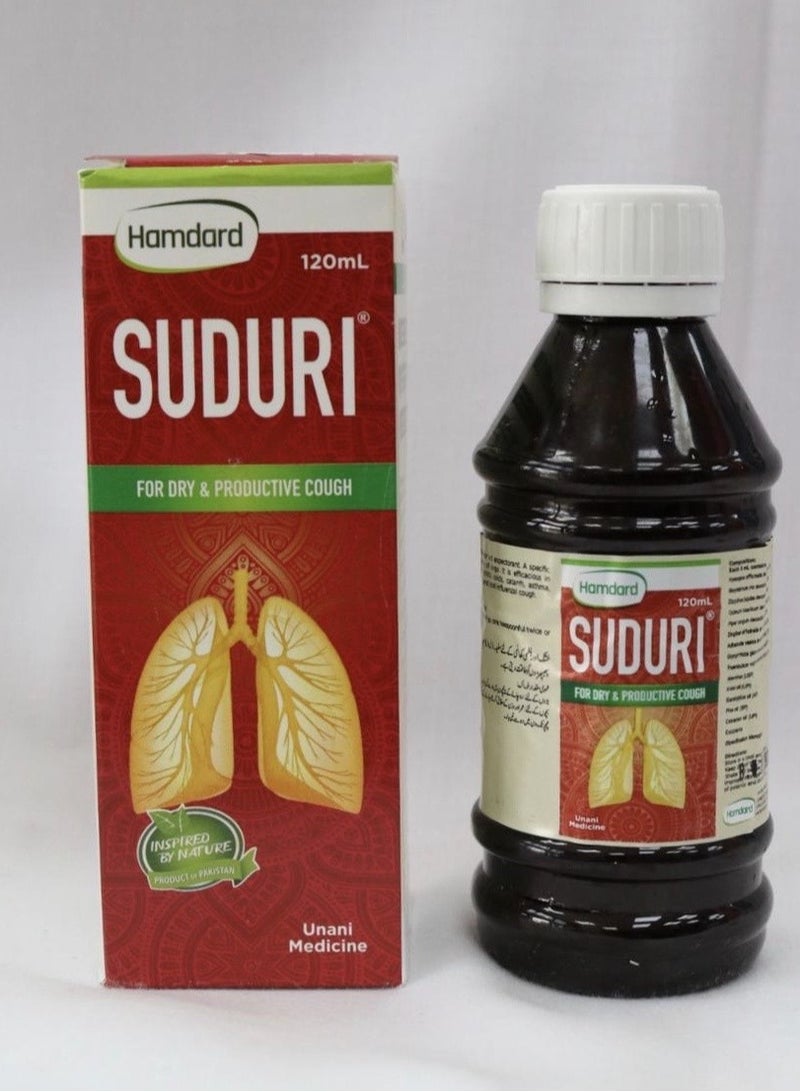 SUDURI (Hamdard) SYRUP For Dry & Productive Cough