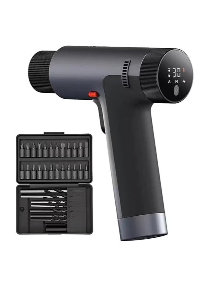 Xiaomi 12V Max Brushless Cordless Drill, 30nm Powerful Smart Display, Gray - Image 1