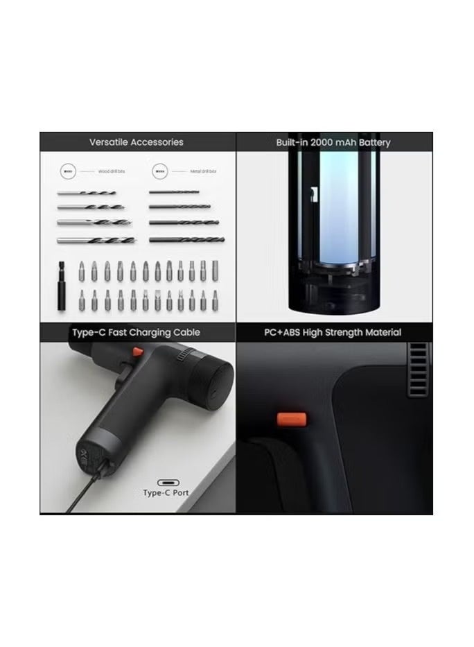 Xiaomi 12V Max Brushless Cordless Drill, 30nm Powerful Smart Display, Gray - Image 5