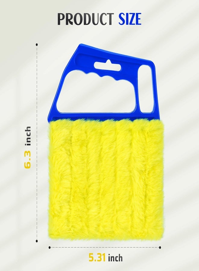 EVEPRUS 2025 Upgrade 2PCS Blind Cleaner Duster Tool,Window Blinds Cleaner Microfiber Washable,7 Fingers Blind dusters for Cleaning Window,Air Conditioner Vent - Image 3