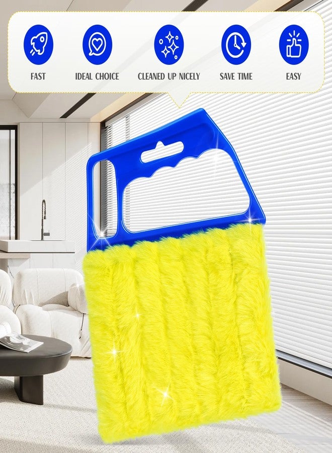 EVEPRUS 2025 Upgrade 2PCS Blind Cleaner Duster Tool,Window Blinds Cleaner Microfiber Washable,7 Fingers Blind dusters for Cleaning Window,Air Conditioner Vent - Image 5