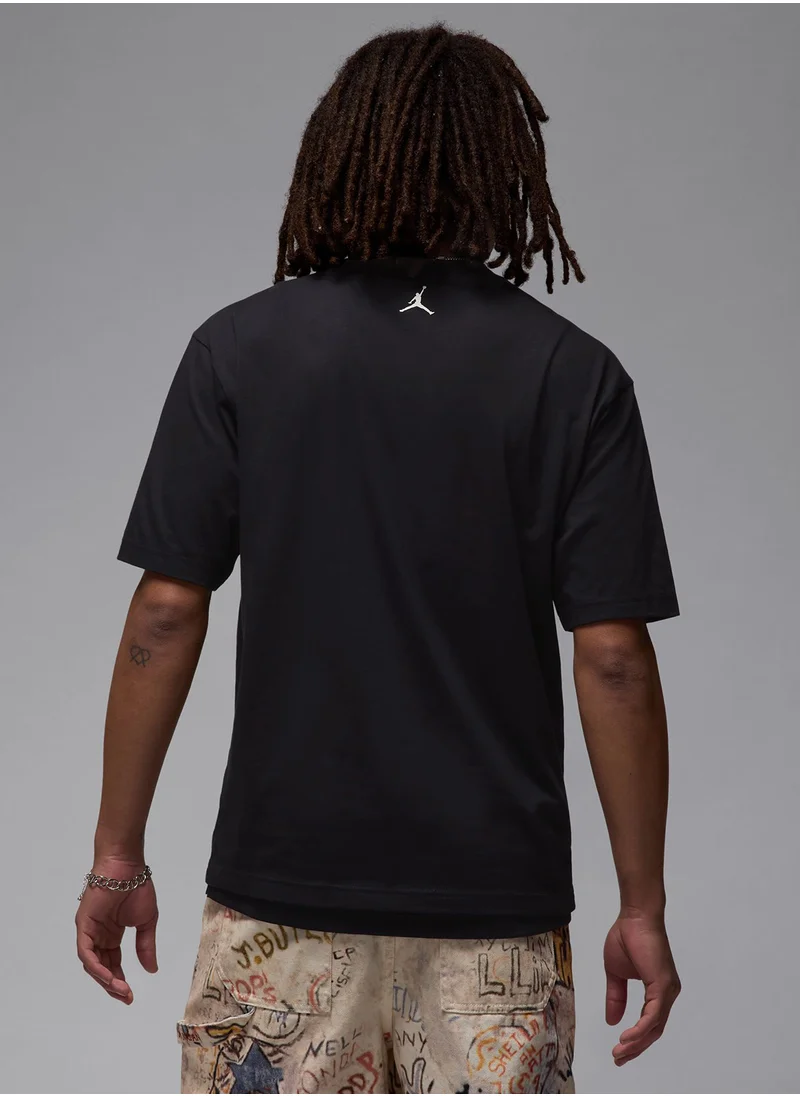 Jordan M J Brk Col Jumpman Ss Crew