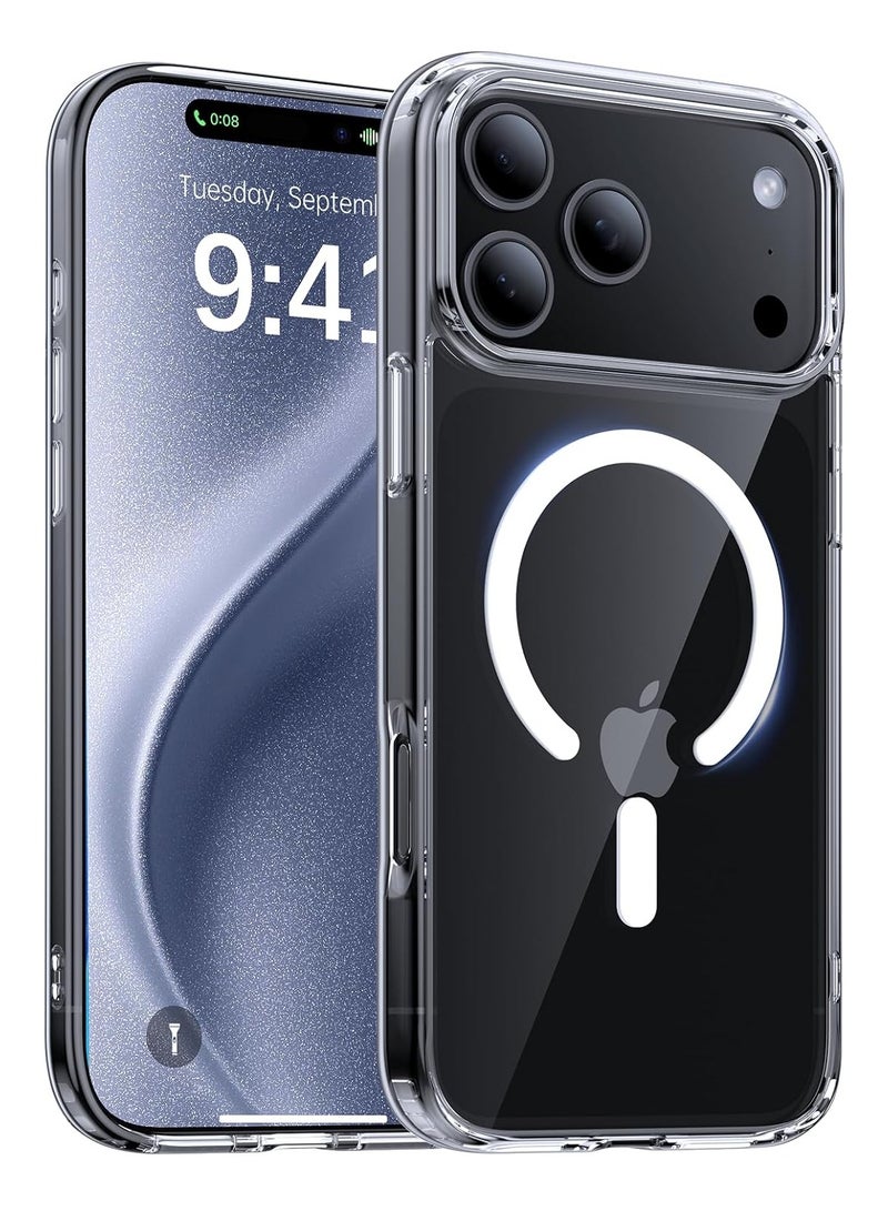 Houmt iPhone 17 Pro Max Case Magsafe, Wireless Charging Support Clear iPhone 17 Pro Max Cover Anti Scratch Shockproof Protective Phone Case for Apple iPhone 17 Pro Max 6.9inch - Image 1