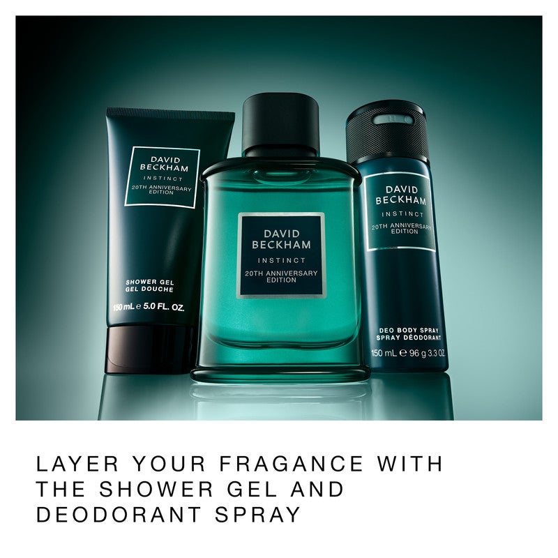 DAVID BECKHAM Instinct Deodorant Body Spray 20th Anniversary Edition 150ml - Image 3