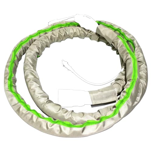 ZZHANFF 35m Dust Extractor Hose Sleeve Compatible with Festool Vacuum D2732 Cover Grey Green Color Only Sleeve Without Wire and Hose - Image 1