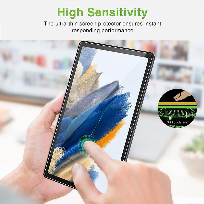 Vertus ® Premium Tempered Glass Screen Protector for Samsung Galaxy Tab A8 10.5 inch [SM-X200/X205/X207] 2022 - Image 3
