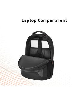 Safari Safari Omega spacious/large laptop backpack with Raincover, college bag, travel bag for men and women, Black, 30 Litre  - Image 4