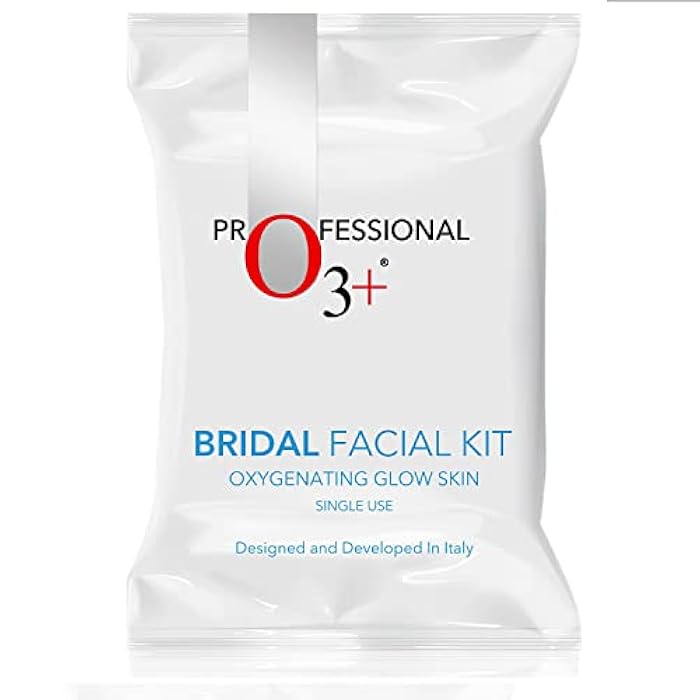 O3+ Bridal Facial Kit Oxygenating Glow Skin for Deep Cleansing, Bright & Radiant Complexion Suitable for All Skin Types (81g, Single Use) - Image 1
