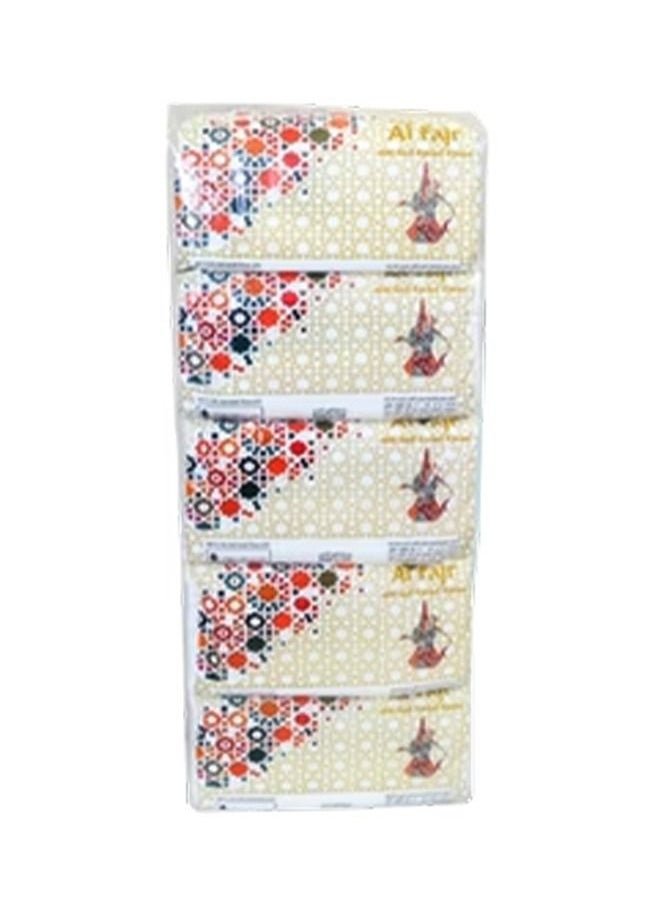 Al Fajr Soft Facial Tissue Paper 2 Ply x 300 Sheets Pack of 5  - Image 4