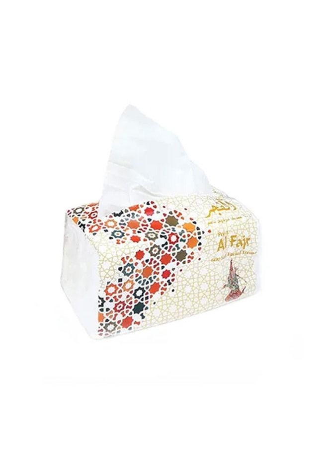 Al Fajr Soft Facial Tissue Paper 2 Ply x 300 Sheets Pack of 5  - Image 3