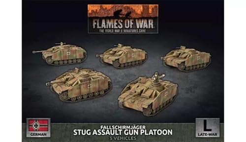 Flames of War German Fallschirmjger StuG Assault Gun Platoon LateWar - Image 1