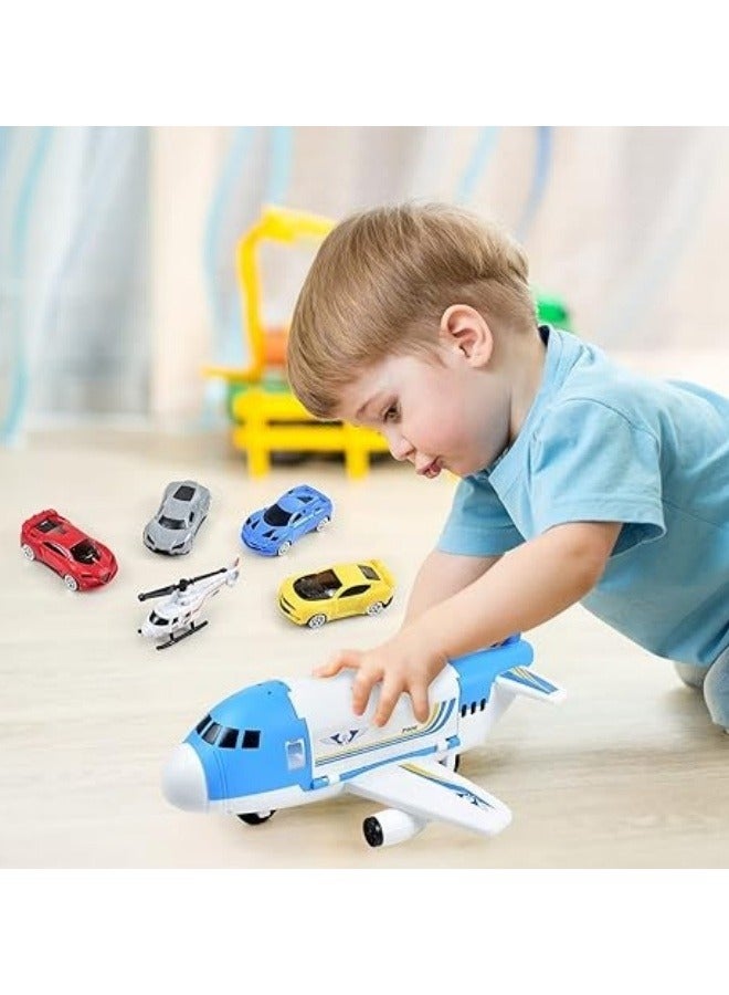 FPC Tuko (Blue) - Tuko Transport Cargo Aeroplane Car Toy Play Set Kids (Blue) - Image 2