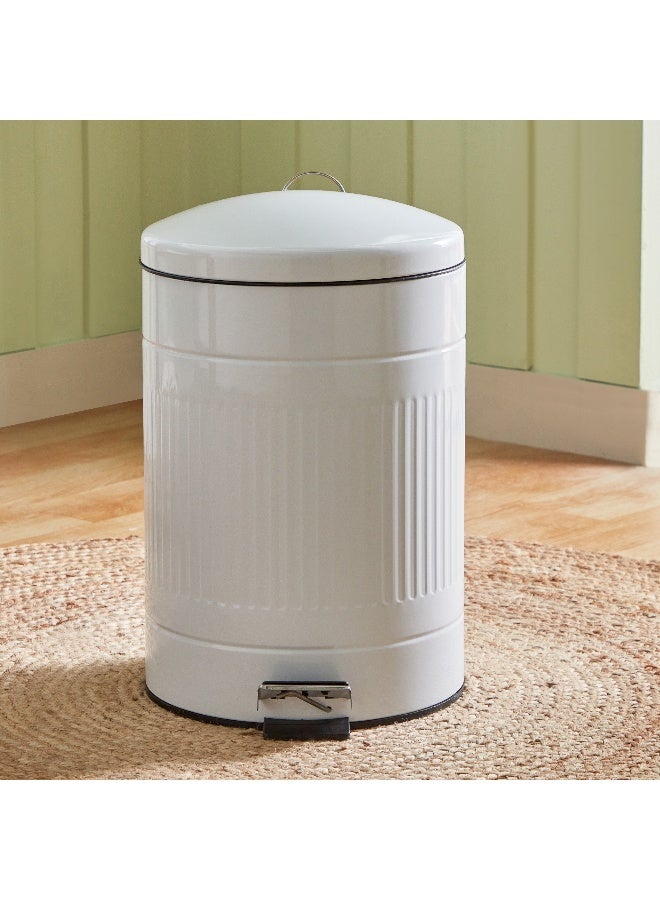 Home Box Country Metal Pedal Bin 20 L - Image 2