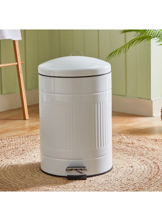 Home Box Country Metal Pedal Bin 20 L - Image 1