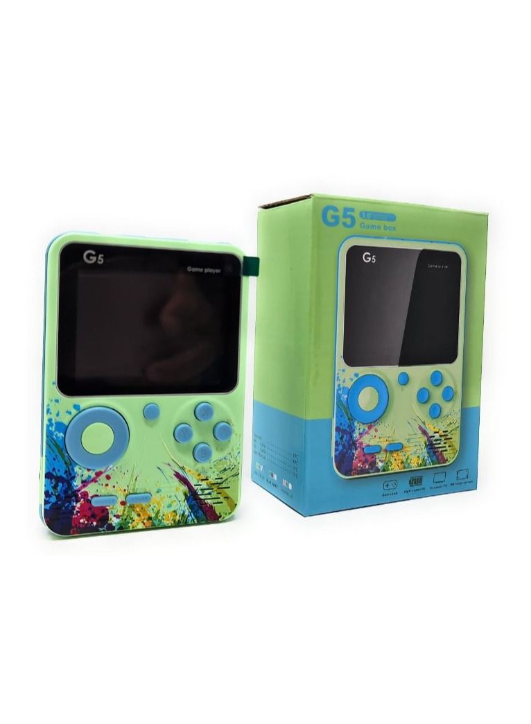 G5 Retro 3 inch Handheld Game Console Built-in 500 Classical FC Games Support for Connecting TV & Two Players - Image 1
