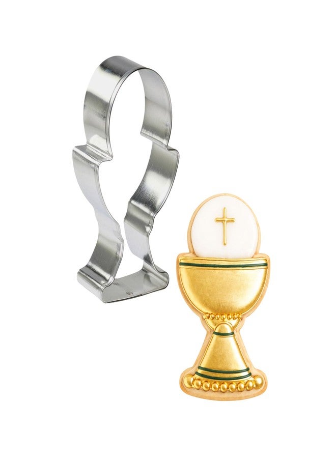 Foose Chalice Cookie Cutter 4 Inch -Tin Plated Steel Cookie Cutters - Chalice Cookie Mold - Image 1