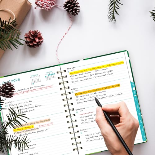 Ymumuda 2026 Planner, Daily Weekly Monthly Planner, 2026 Calendar Planner (Jan 2026 - Dec 2026), 8.4" x 6.3", Teacher School Student Work Agenda with Tabs, Ideal for School Office Supplies - Image 2