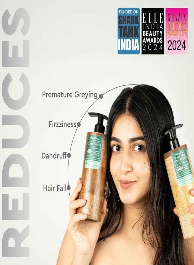 Mintree Organic Anti-Hair Fall Conditioner with Ceramides & Rosemary Oil for Dry&Frizzy Hair |For Extra Shine&Volume|Silicon Free & Vegan|Conditioner for Men & Women - Image 4
