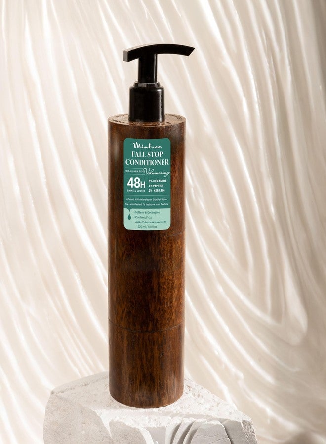 Mintree Organic Anti-Hair Fall Conditioner with Ceramides & Rosemary Oil for Dry&Frizzy Hair |For Extra Shine&Volume|Silicon Free & Vegan|Conditioner for Men & Women - Image 1