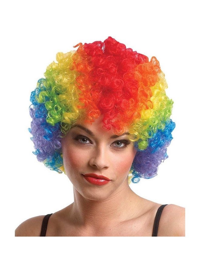 Western Era Funny Joker Wig Hair For Prank Party (Colourful) - Image 3