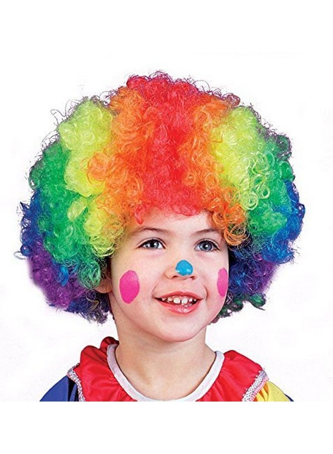 Western Era Funny Joker Wig Hair For Prank Party (Colourful) - Image 2