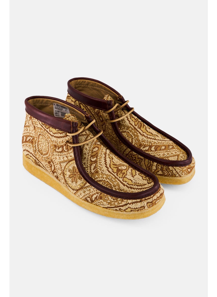 clarks Men Standard Wallabee Lace Up Ankle Boots, Multicolor  - Image 1