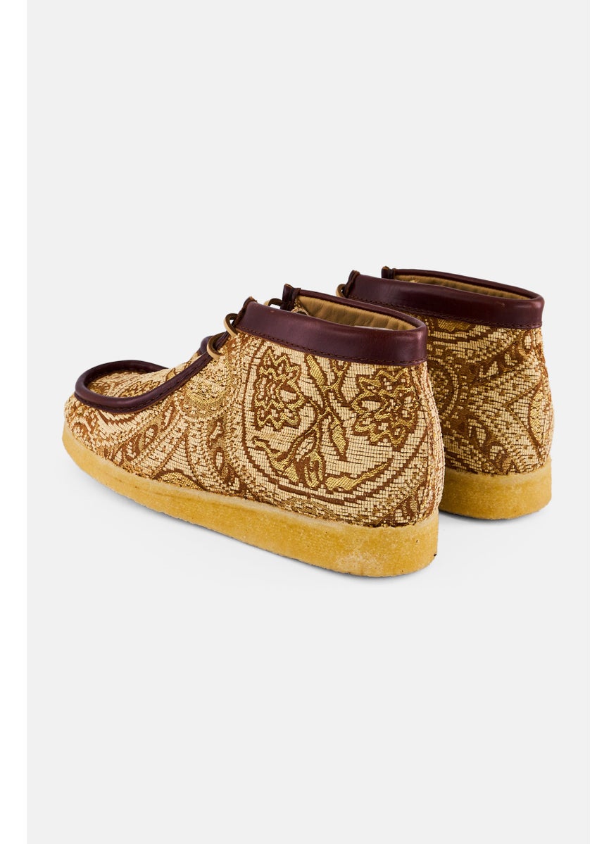 clarks Men Standard Wallabee Lace Up Ankle Boots, Multicolor  - Image 2