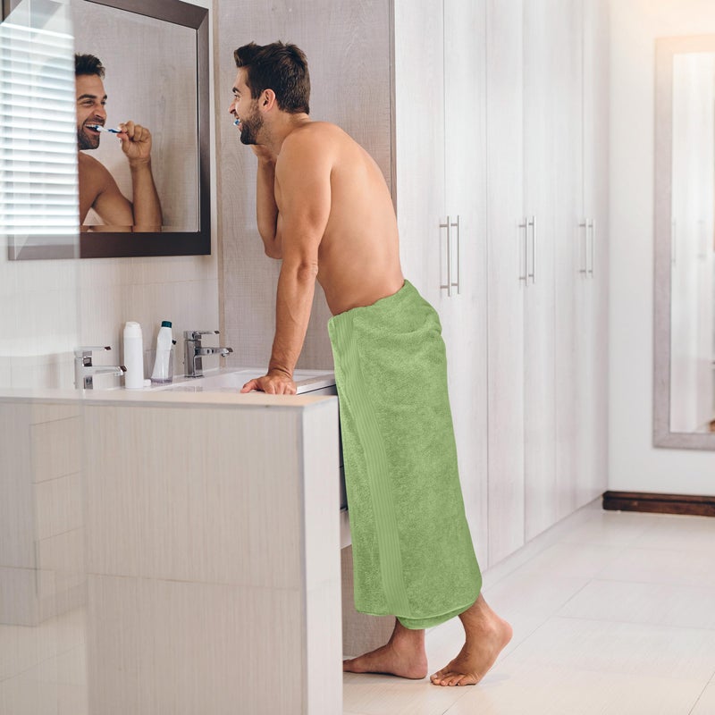 Utopia Towels Bath Sheets 2 Pack, 35x70 Inches, Extra Large Shower Towels, 100% Ring Spun Cotton, Soft and Absorbent, Bath Towel Large, Towel Set, Sage Green - Image 3