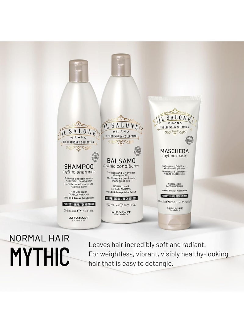 Il Salone Milano Professional Mythic Shampoo and Mythic Mask - Moisturizing Hair Mask Enriched with Olive Oil - Image 2