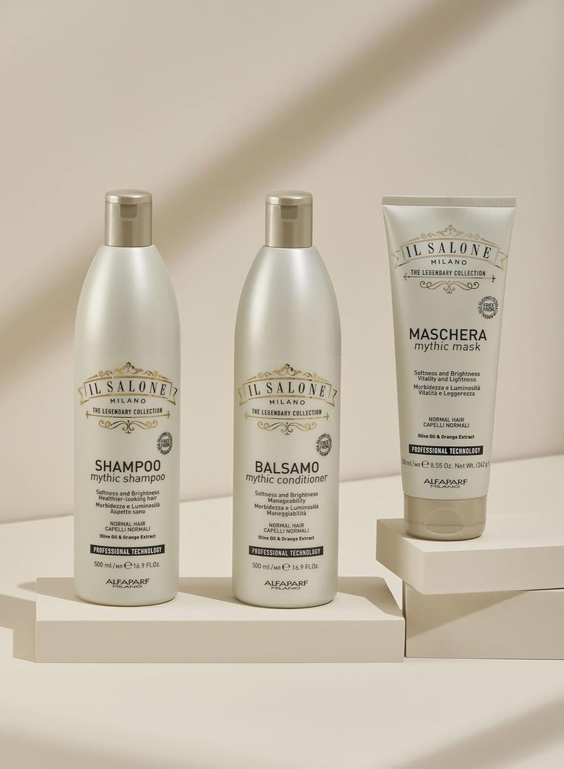 Il Salone Milano Professional Mythic Shampoo and Mythic Mask - Moisturizing Hair Mask Enriched with Olive Oil - Image 4