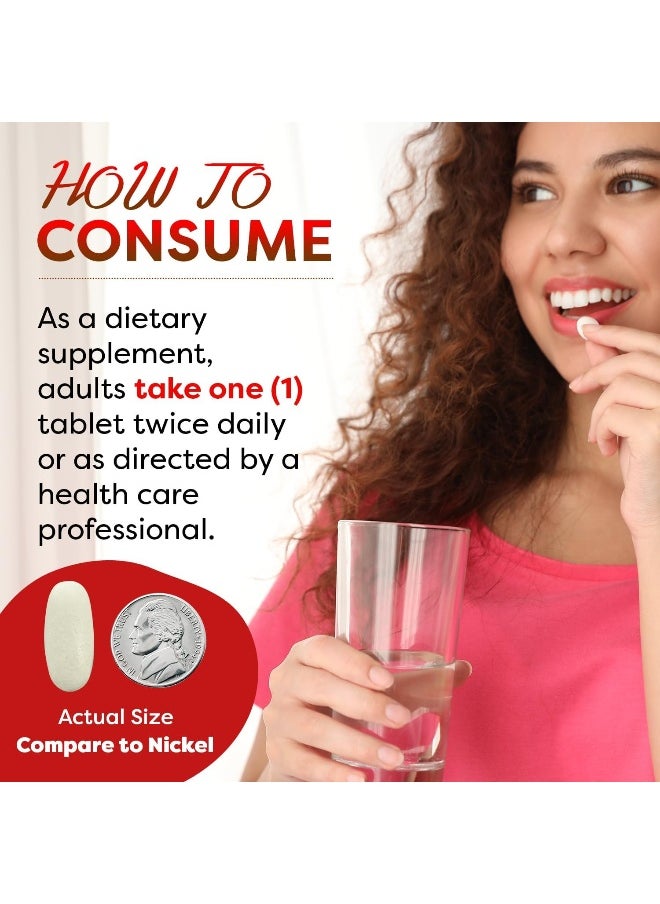 Best Naturals L-Arginine L-Citruline Complex Tablets, 250 Count  - Image 3