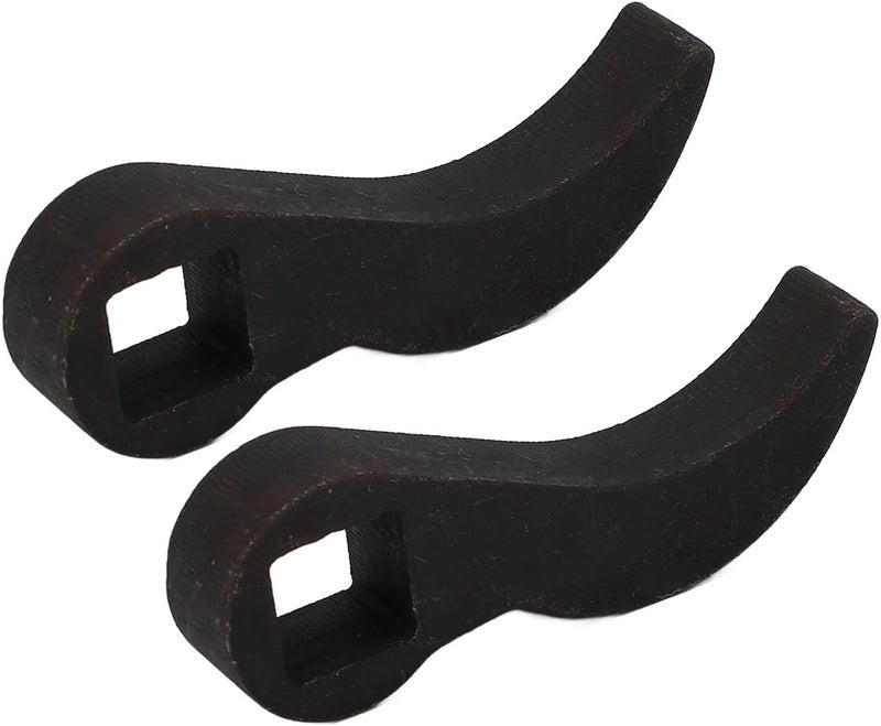 Comfort grip Adjustable Angle 2pcs Pry Bar Wrench Adaptor Head for Tough Tasks Ease for Mechanics Material Carbon Steel Size 0.5in Comfort grip - Image 1