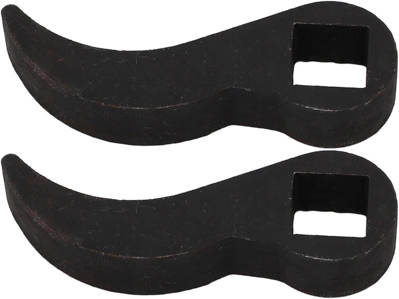 Comfort grip Adjustable Angle 2pcs Pry Bar Wrench Adaptor Head for Tough Tasks Ease for Mechanics Material Carbon Steel Size 0.5in Comfort grip - Image 5