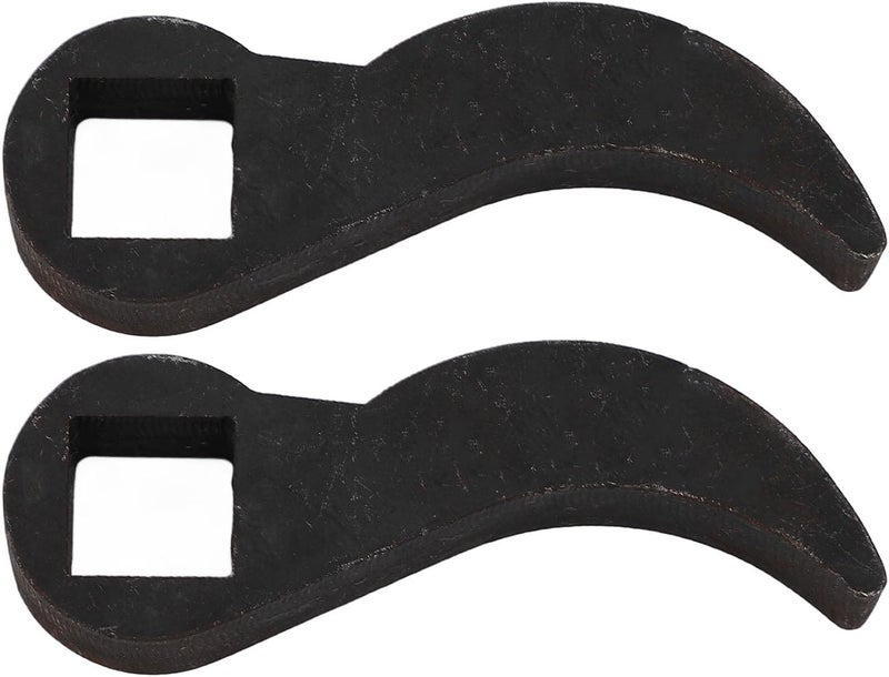 Comfort grip Adjustable Angle 2pcs Pry Bar Wrench Adaptor Head for Tough Tasks Ease for Mechanics Material Carbon Steel Size 0.5in Comfort grip - Image 3