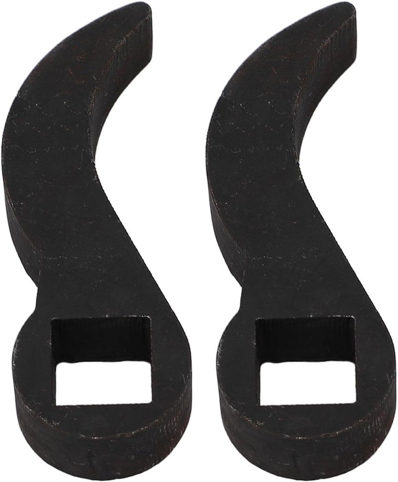 Comfort grip Adjustable Angle 2pcs Pry Bar Wrench Adaptor Head for Tough Tasks Ease for Mechanics Material Carbon Steel Size 0.5in Comfort grip - Image 2