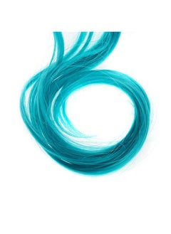 12 Pcs Curly Wavy One Color Party Highlights Clip On In Hair Extensions Colored Hair Streak Synthetic Hairpieces (Teal Blue) - pzsku/ZE0B74CCE885788EEA4D4Z/45/_/1721025057/28b92da2-d4d3-42fc-bf74-210e0c56c8bc