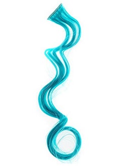 12 Pcs Curly Wavy One Color Party Highlights Clip On In Hair Extensions Colored Hair Streak Synthetic Hairpieces (Teal Blue) - pzsku/ZE0B74CCE885788EEA4D4Z/45/_/1721025058/1a439eaa-afb8-46e9-b3ad-e7174aaa9de5